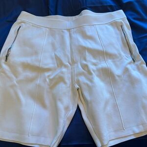 Reiss White Athletic Shorts Men's XXL